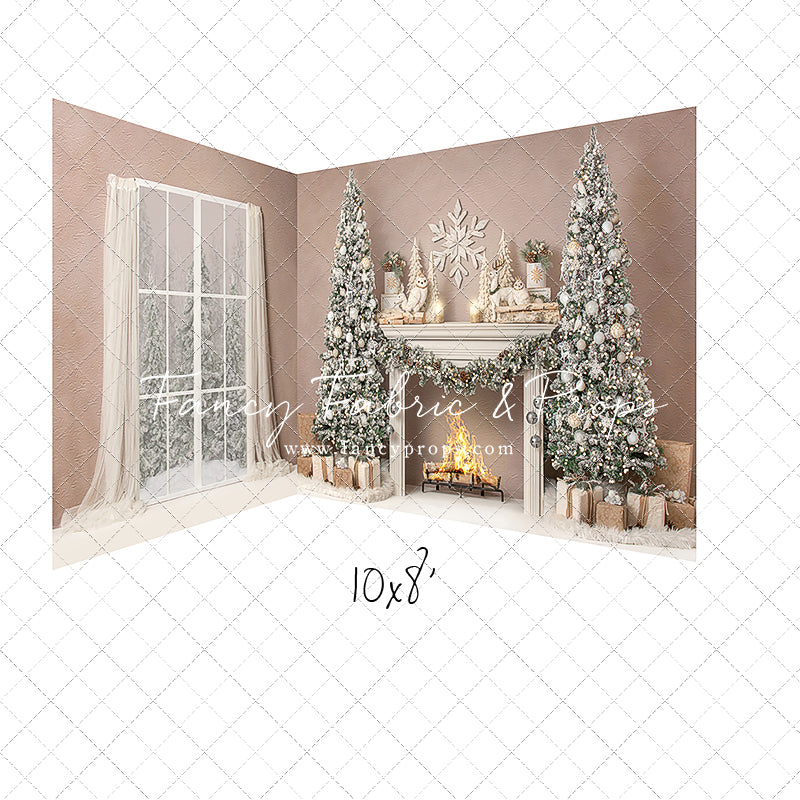 Woodland Winter Mantle 2pc Room
