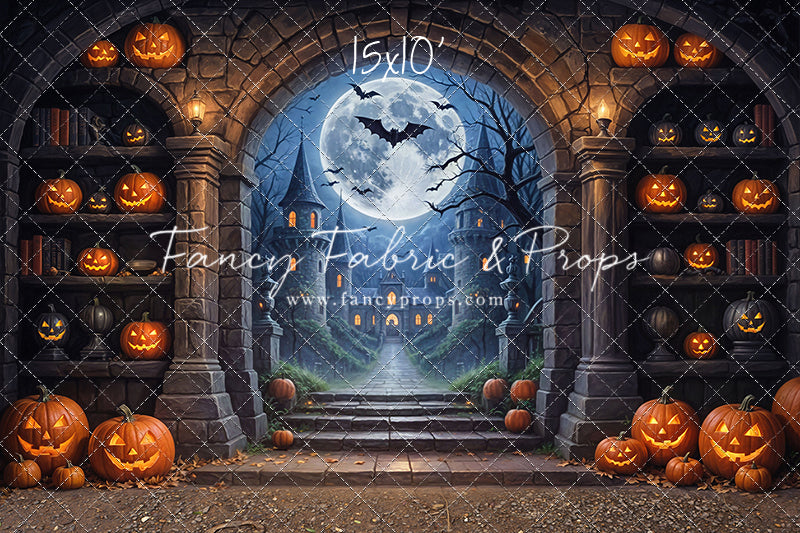 Gothic Halloween Gateway - Dirt Floor - With Sweep Option