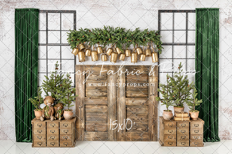 Rustic Holiday Melody Headboard