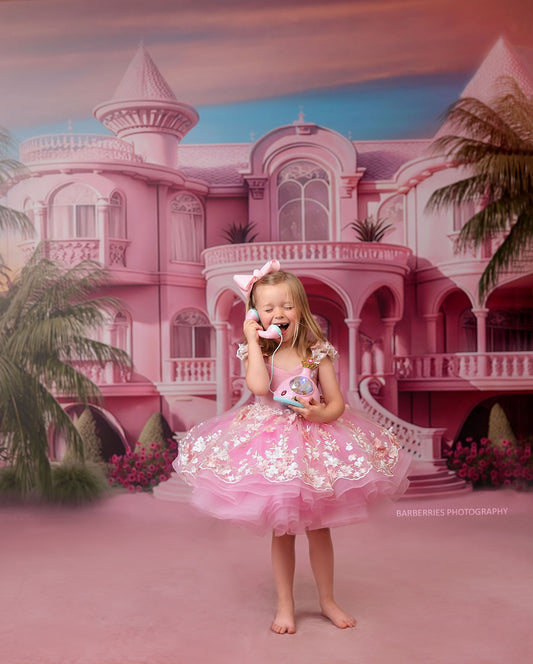 Magical Mansion- Pink Floor Option - With Sweep Option