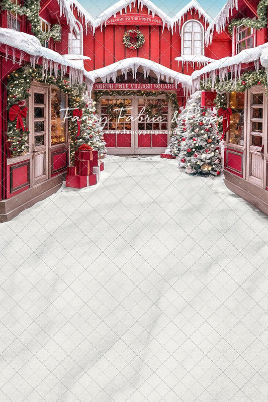 North Pole Village Square - With Sweep Option