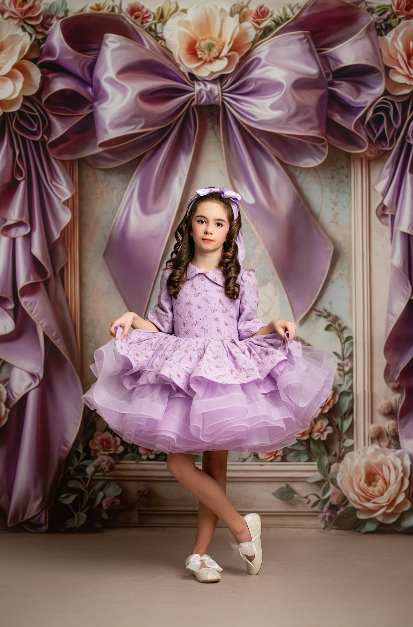 Victorian Violet - With Sweep Option