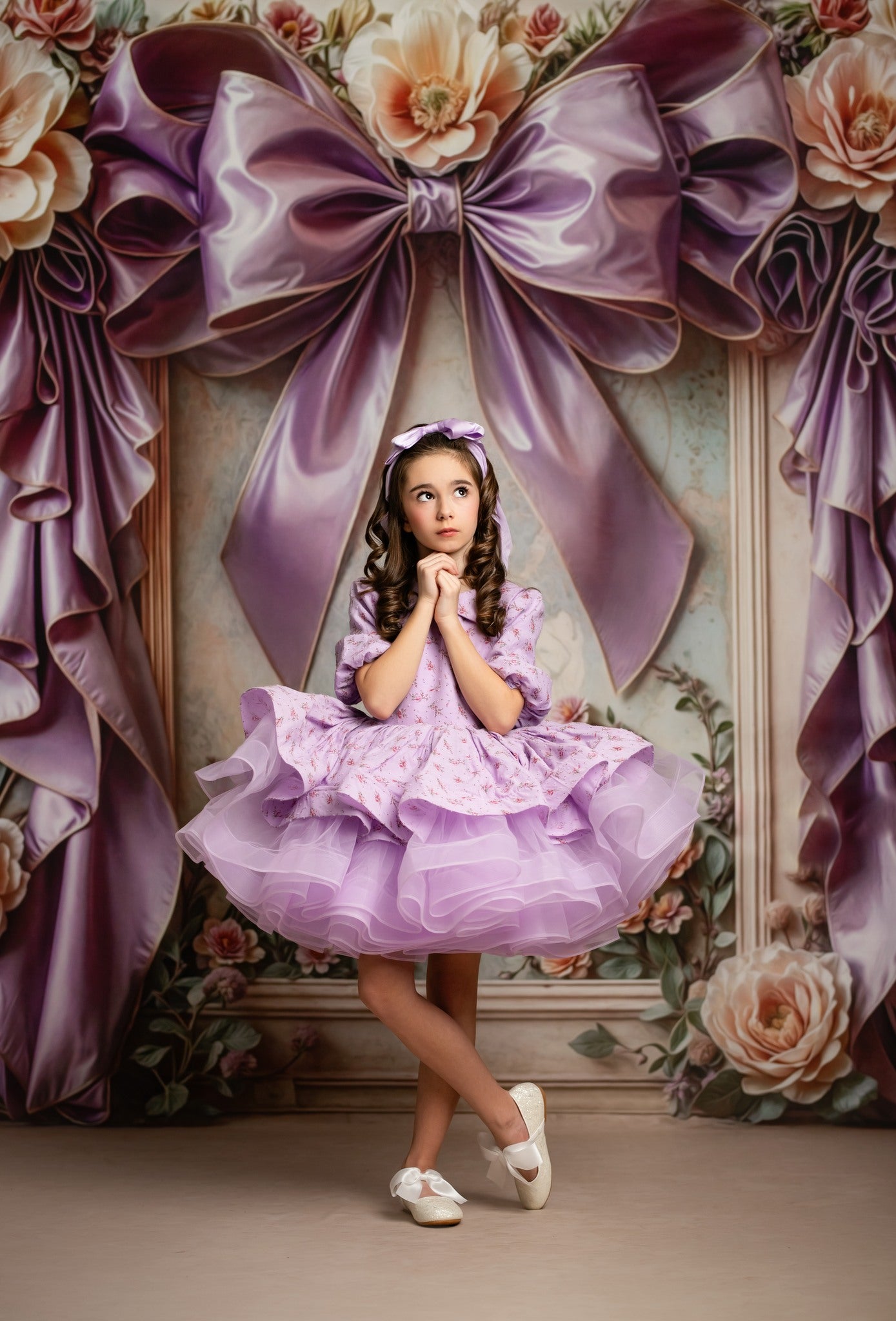 Victorian Violet - With Sweep Option