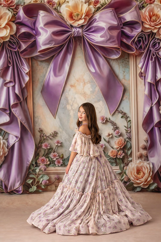 Victorian Violet - With Sweep Option