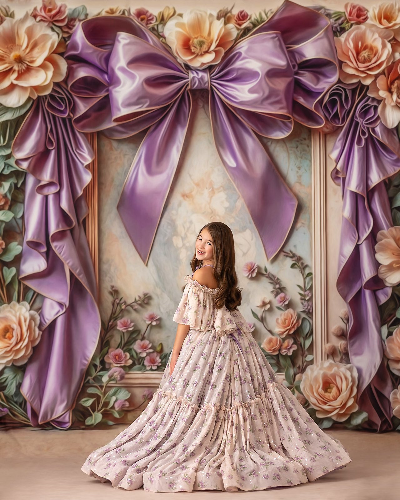 Victorian Violet - With Sweep Option