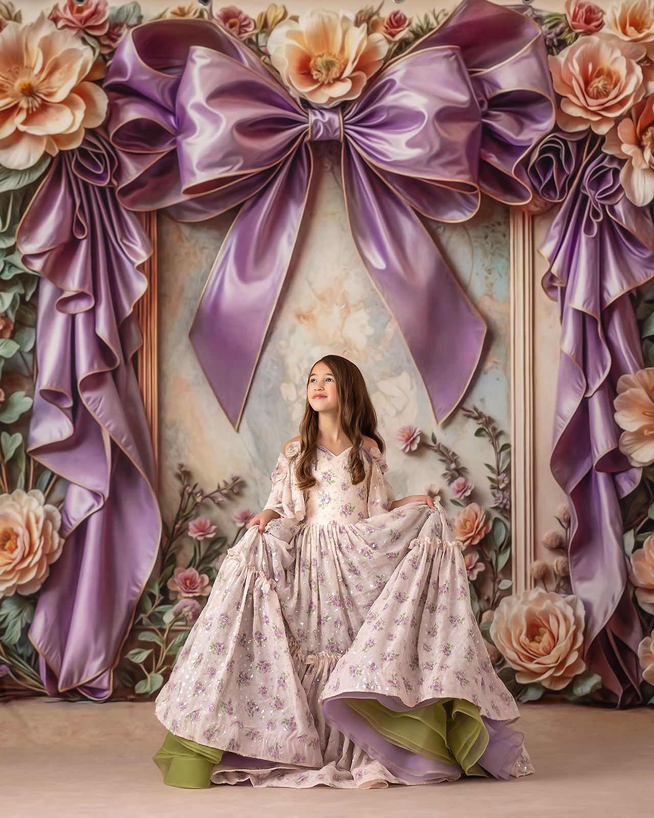 Victorian Violet - With Sweep Option
