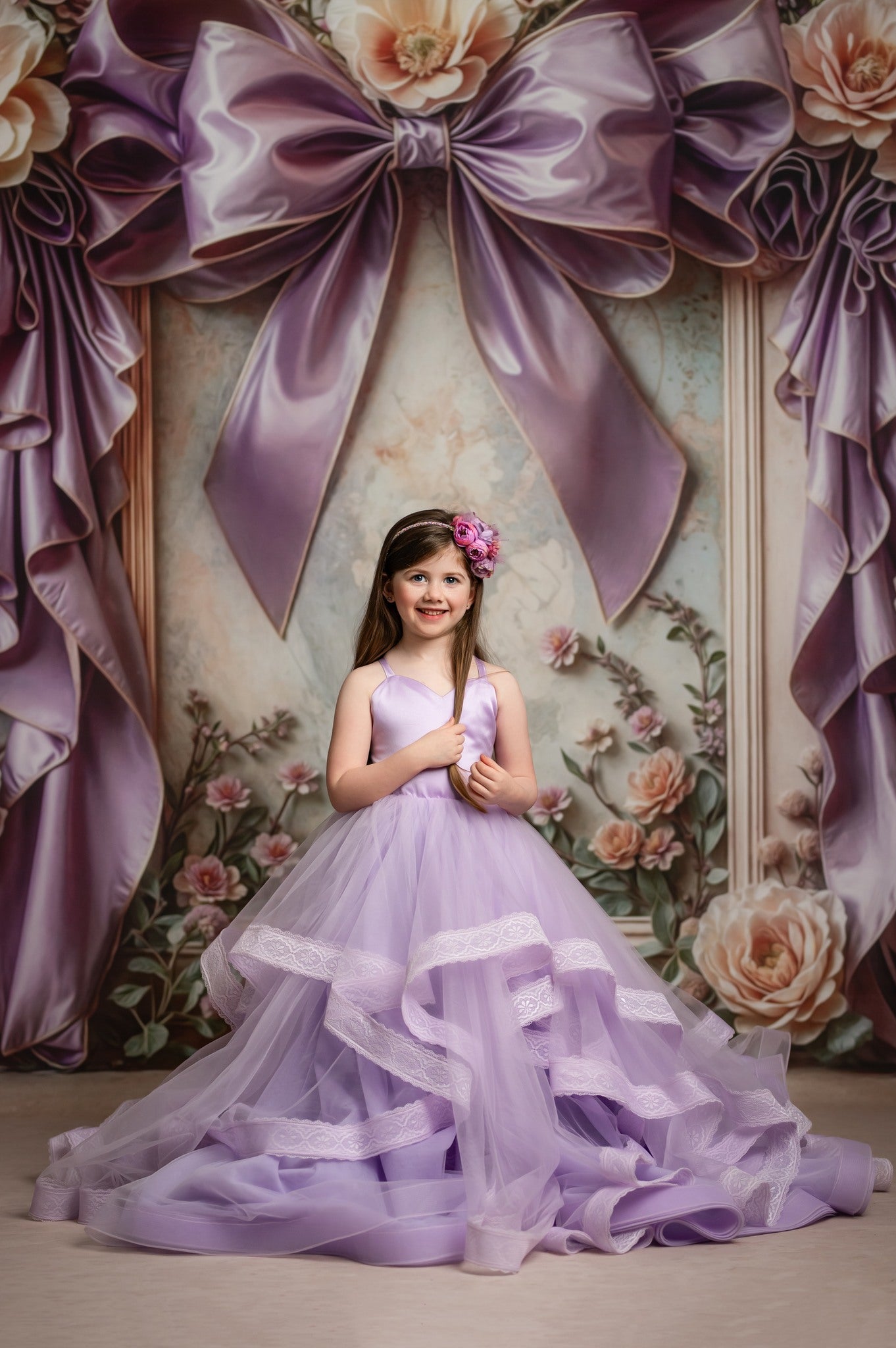 Victorian Violet - With Sweep Option