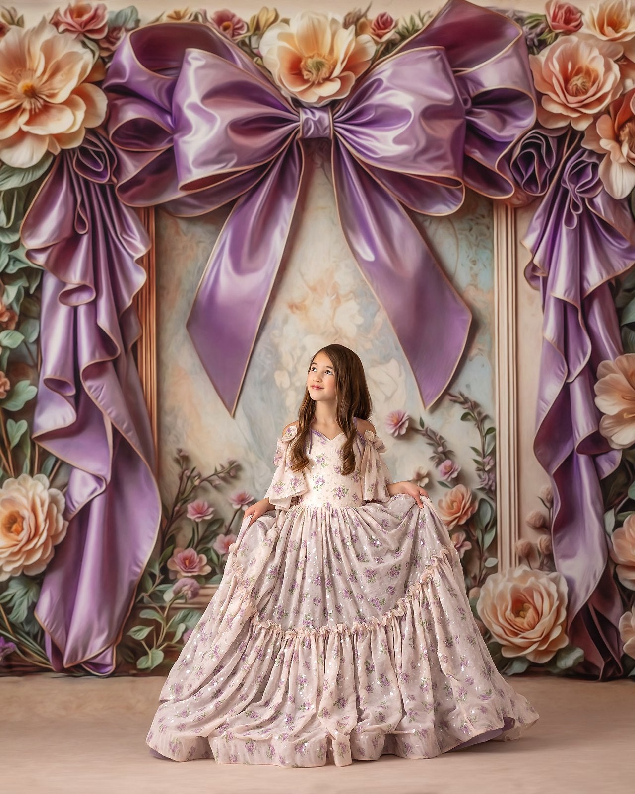 Victorian Violet - With Sweep Option