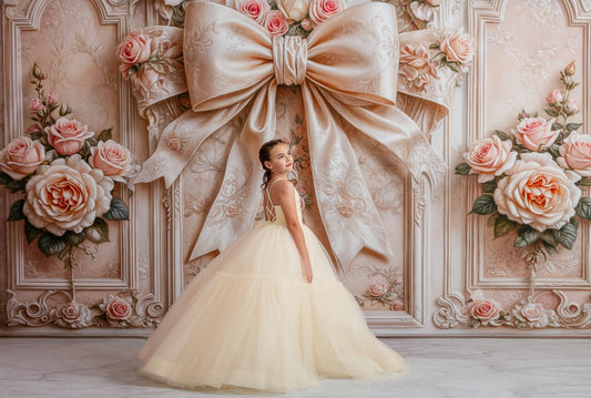 Ribbon & Pearl - With Sweep Option