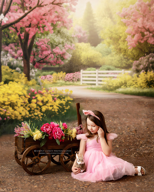 Flowering Spring Path - With Sweep Option