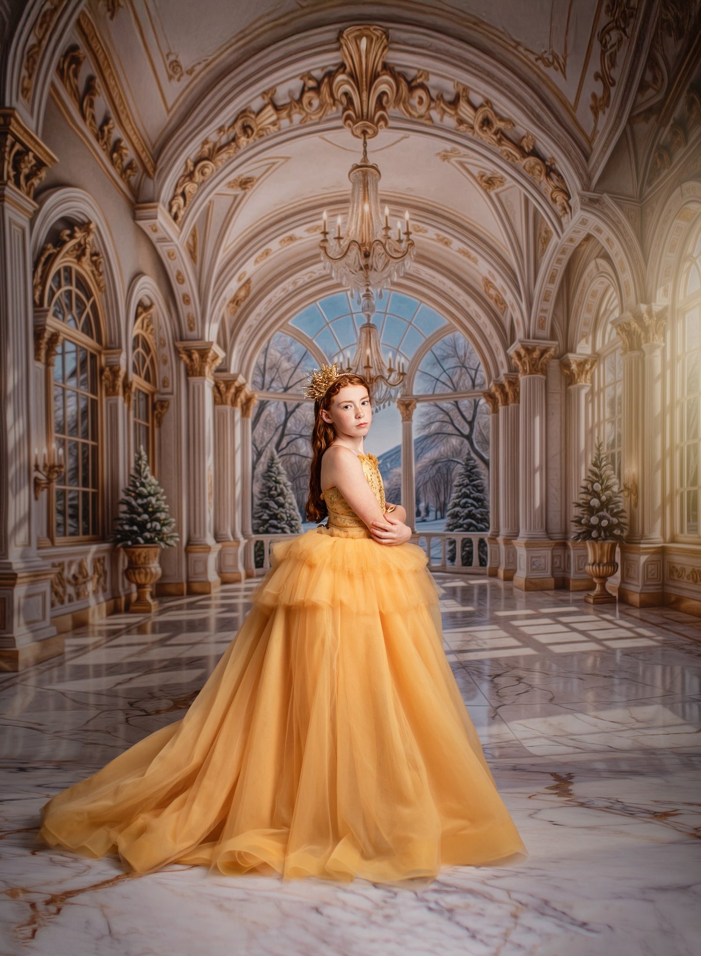 Winter In Versailles - with Sweep Option
