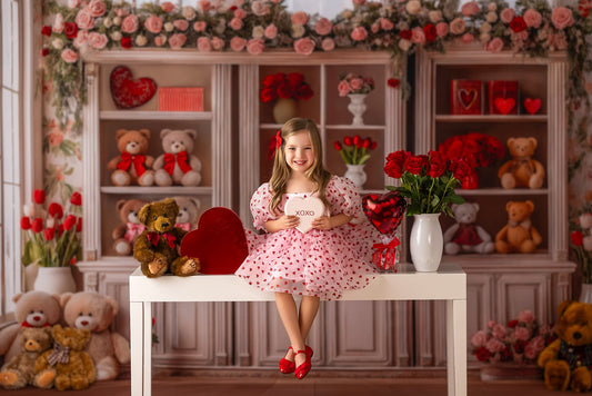 Teddy's Sweetheart Corner - With Sweep Option