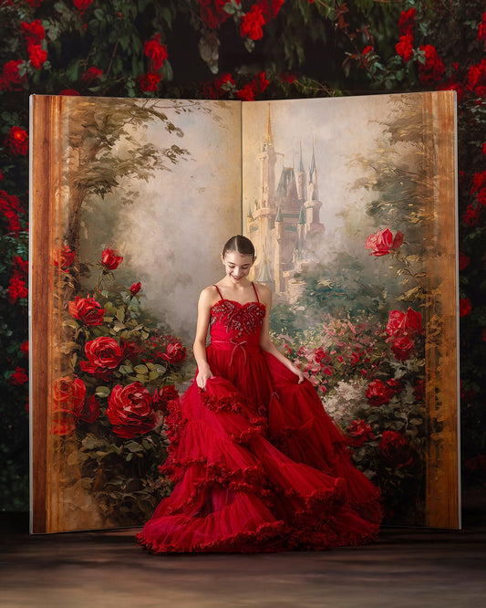 Rose Castle Book Set - 2pk Slimline Drops For OG Fancy Lite System - Slimline Panels