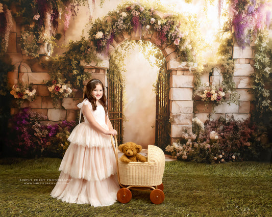 Amethyst Garden Gate - With Sweep Option