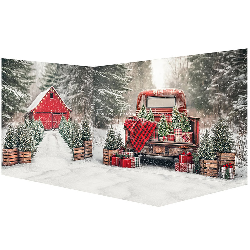 Festive Pickup Truck - Room