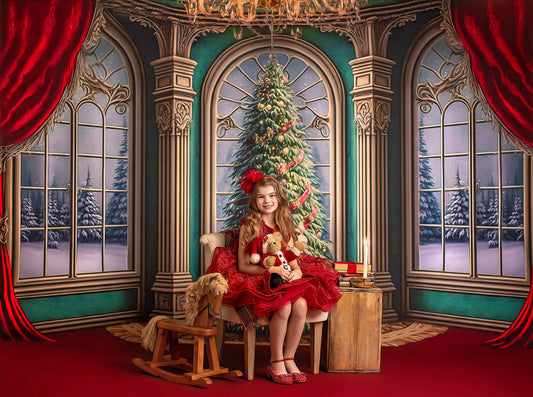 Royal Christmas Tree - Red Carpet Option - with Sweep Option