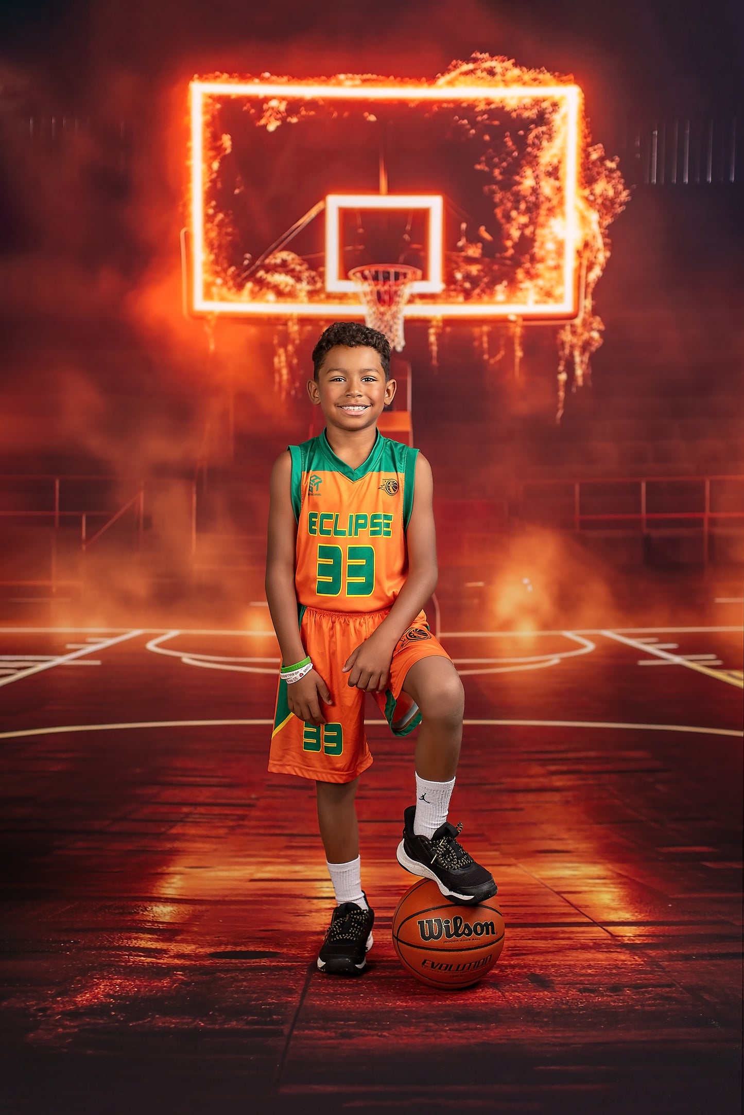 Hoop On Fire - Sweep Sizes Only