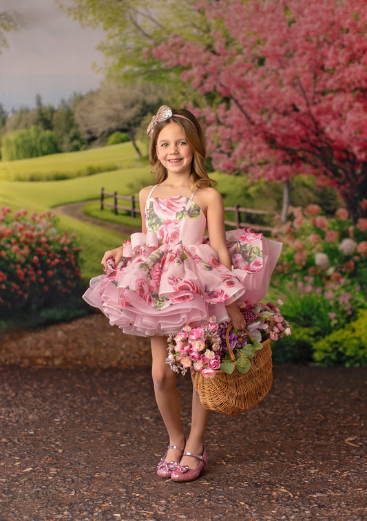 Country Road In Bloom - With Sweep Option