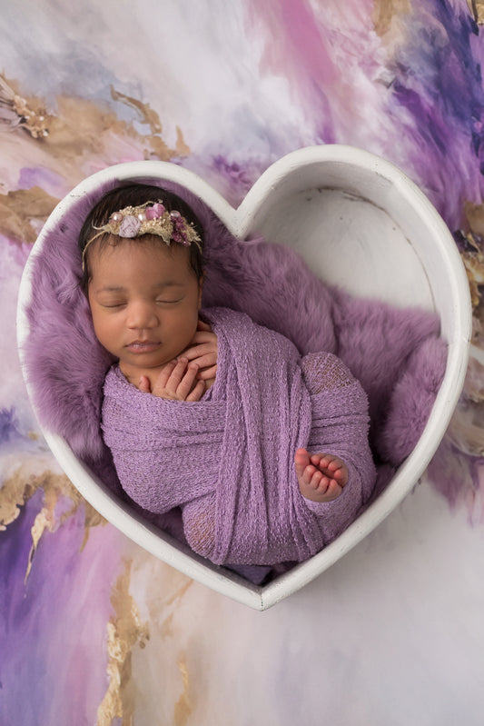 Amethyst Marble - Petite