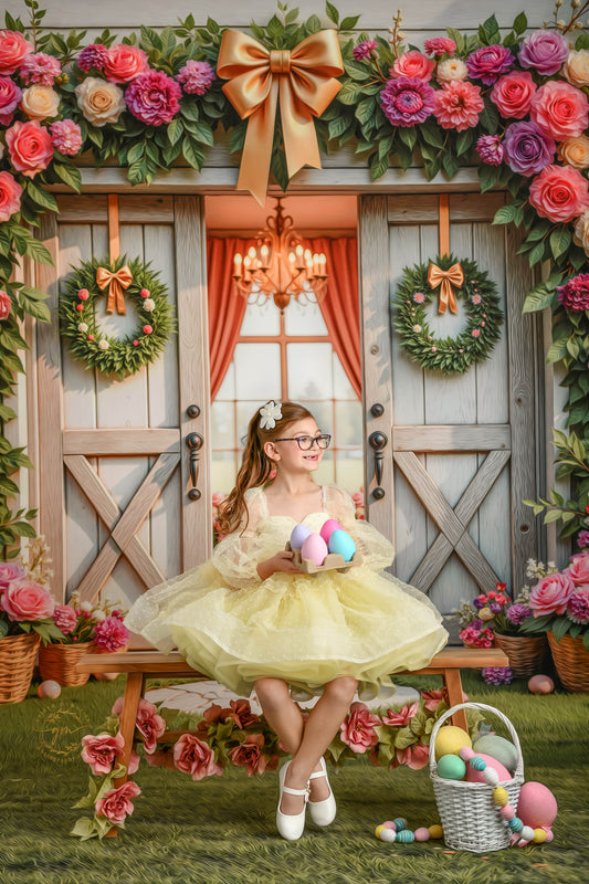 Blooming Bunny Barn - With Sweep Option