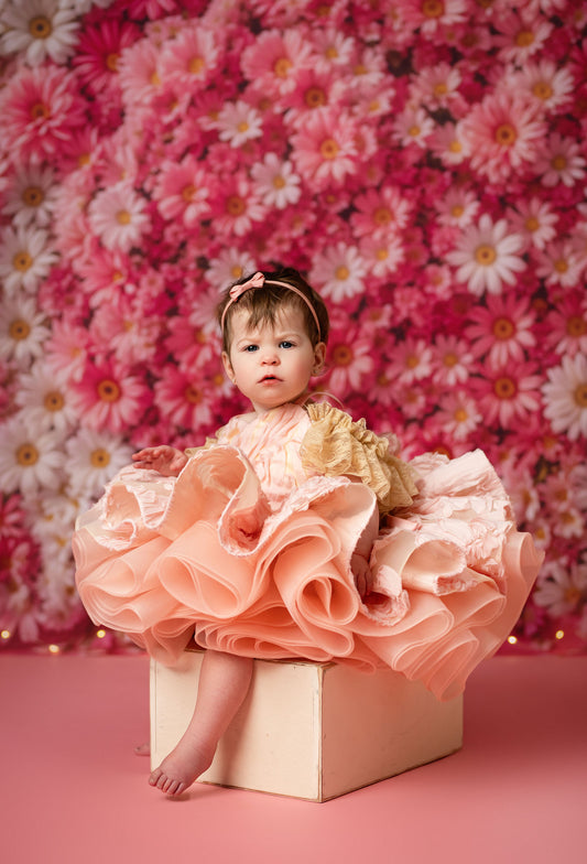 Blush Blossom Wall - With Sweep Option