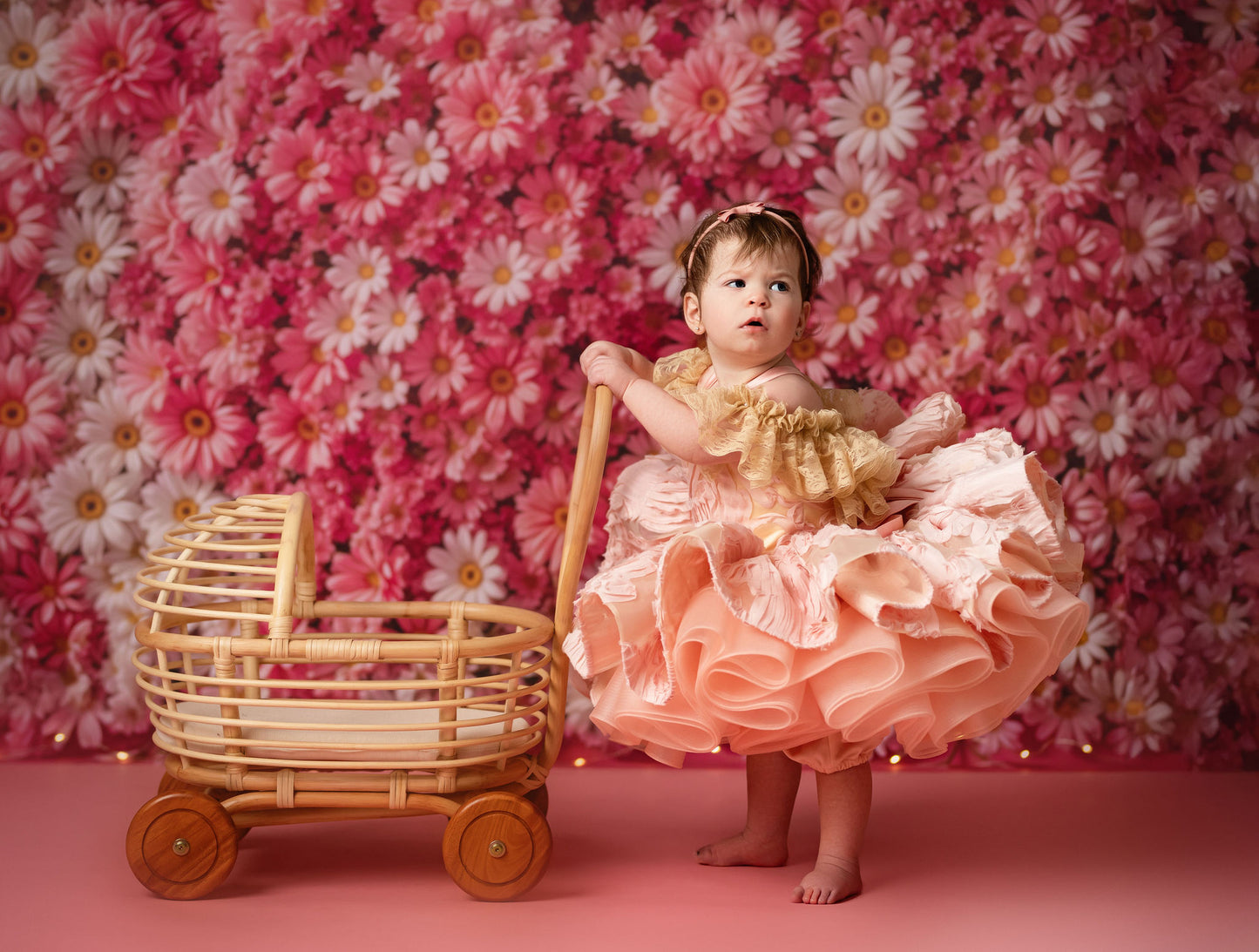 Blush Blossom Wall - With Sweep Option