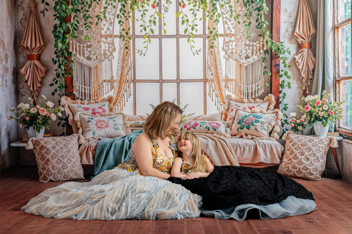 Boho In Bloom - With Sweep Option