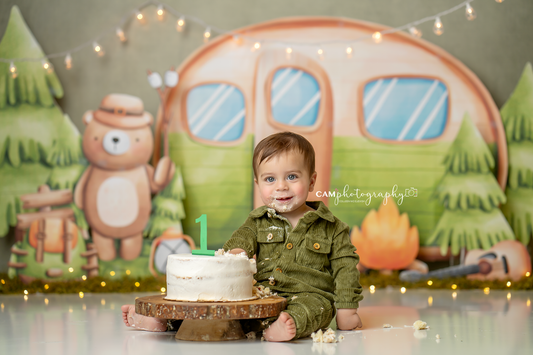 One Little Happy Camper