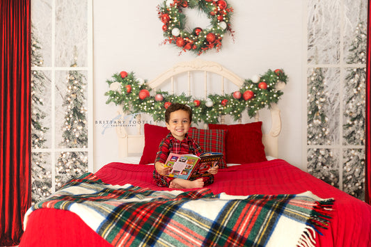 Classic Christmas Headboard