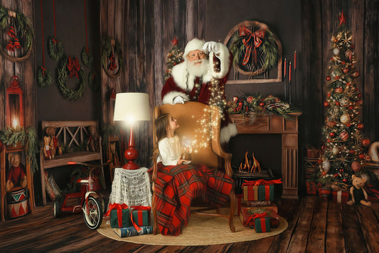 Classic Christmas Hearthside - Room