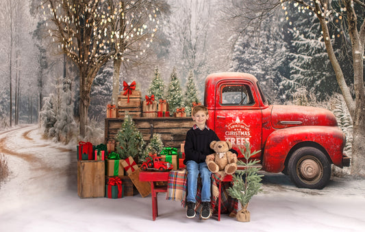 Country Christmas Farm Truck - Room