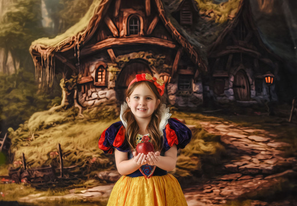 Seven Dwarfs' Cottage- With Sweep Option