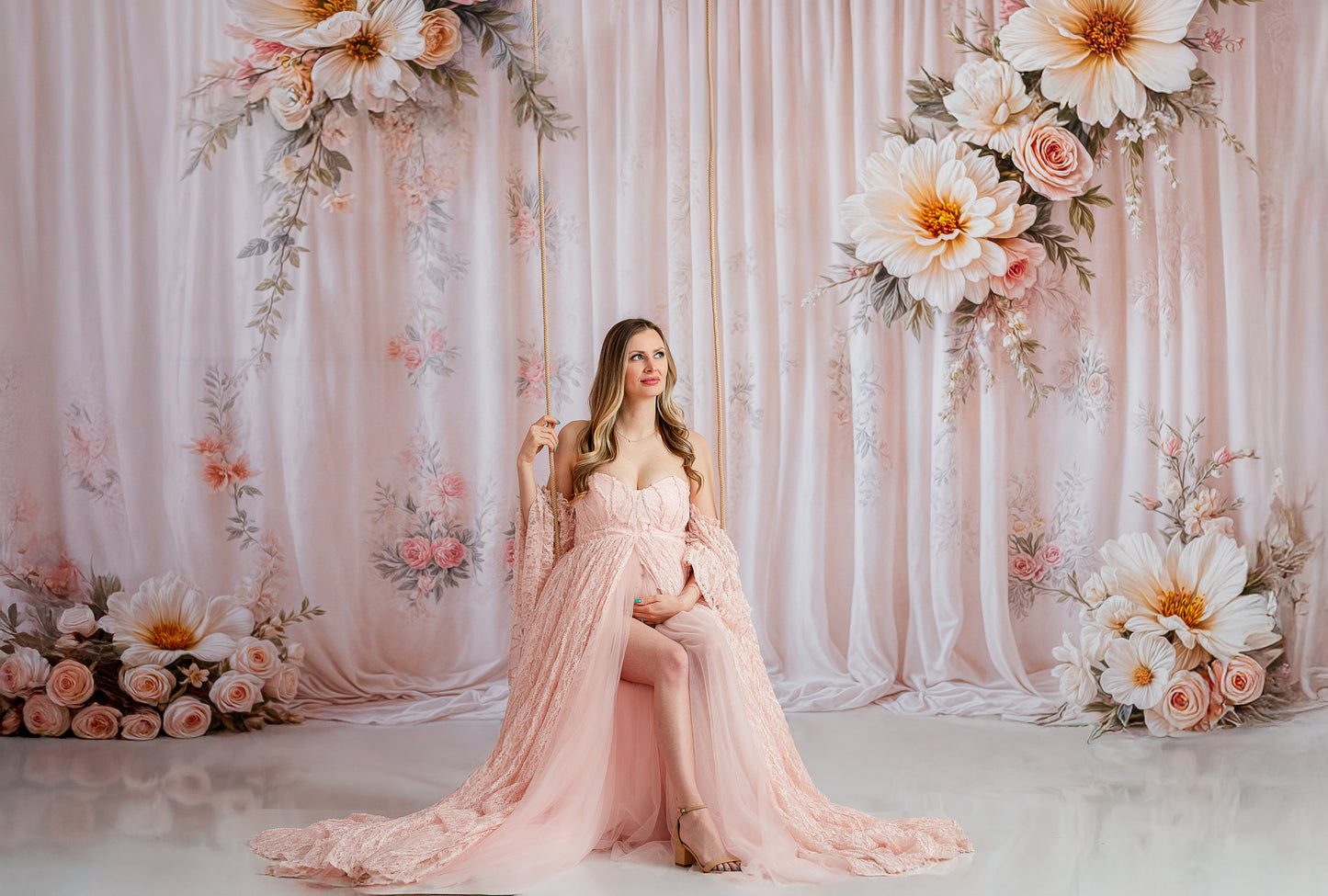 Draping Botanicals - With Sweep Option
