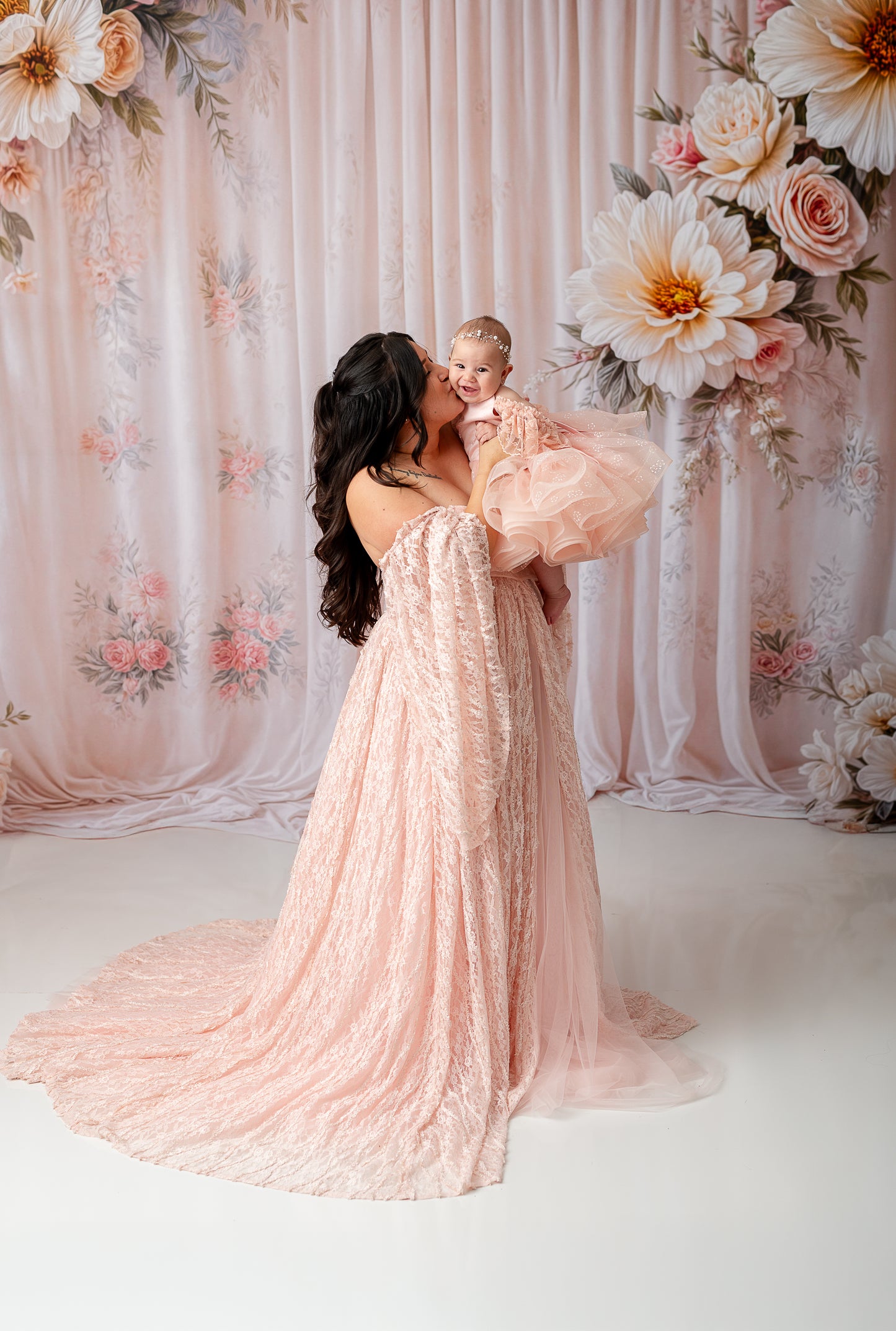 Draping Botanicals - With Sweep Option