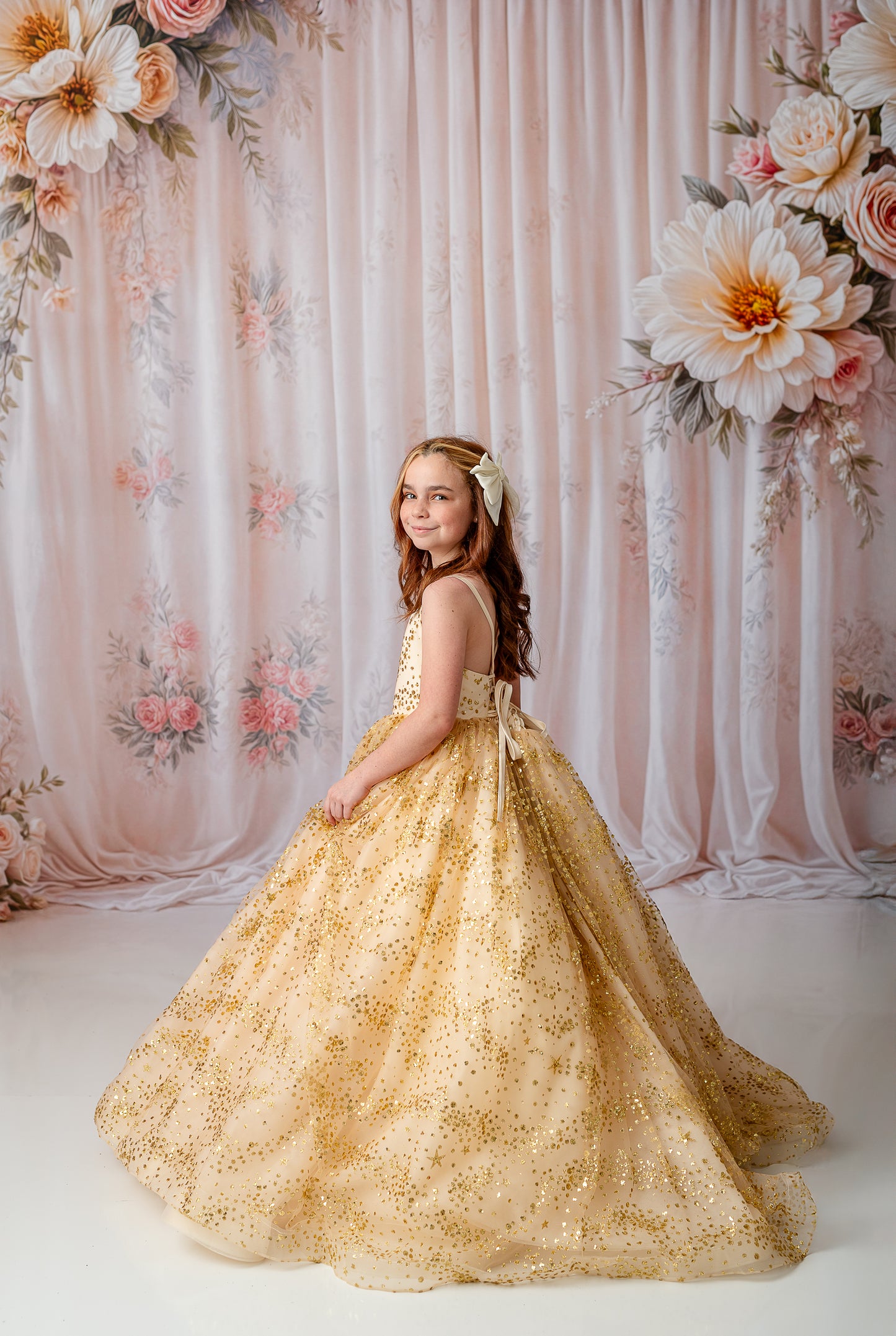 Draping Botanicals - With Sweep Option
