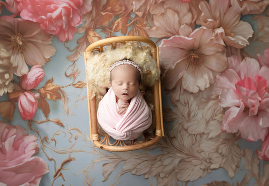 Blushing Petal Tapestry - Petite