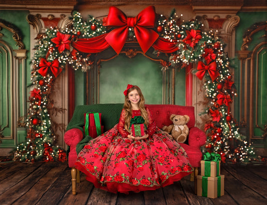 Elegant Christmas Wall - with Sweep Option