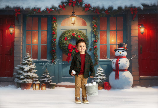 Frosty's Holiday Greeting - with Sweep Option