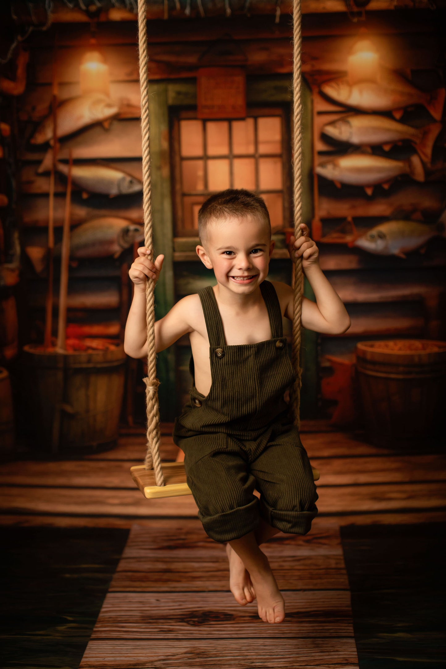 Gone Fishin Bait Shop - Water Floor - Room
