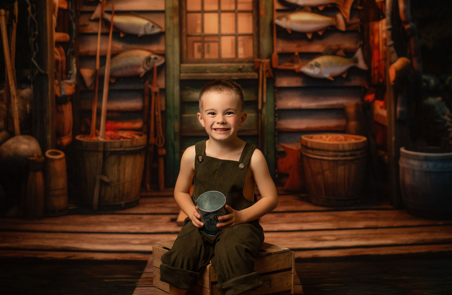 Gone Fishin Bait Shop - Water Floor - Room