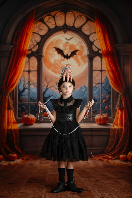 Gothic Moonlit Window - With Sweep Option