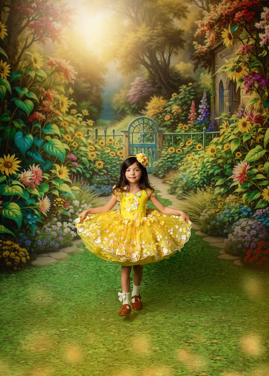 Grand Floral Gate - With Sweep Option