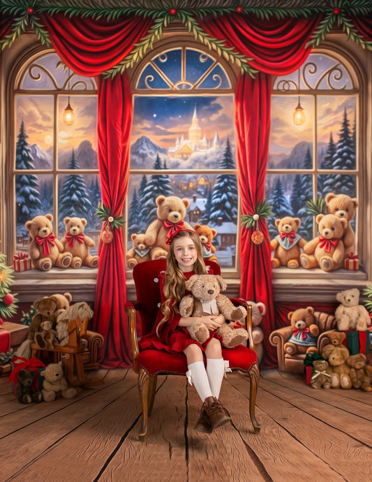 Holiday Bear Haven - with Sweep Option