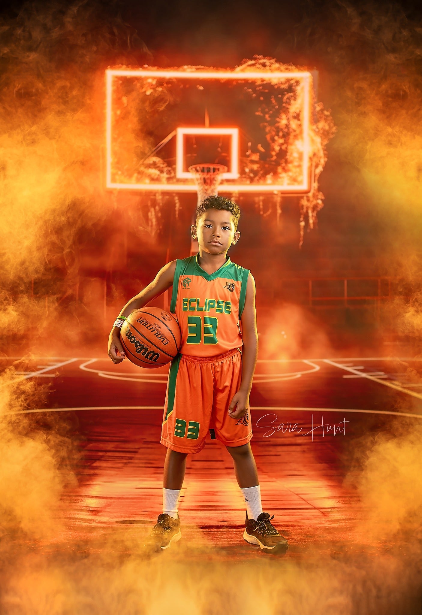 Hoop On Fire - Sweep Sizes Only