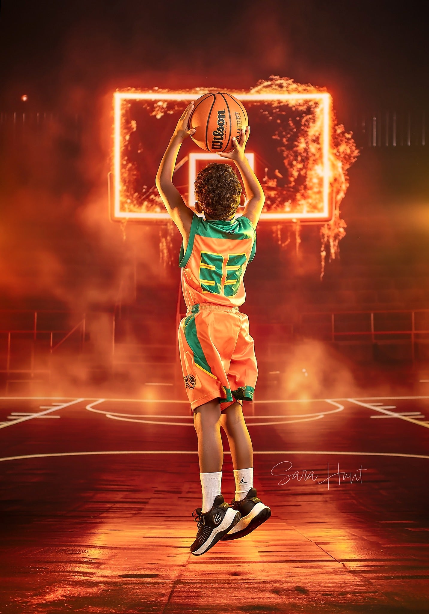 Hoop On Fire - Sweep Sizes Only