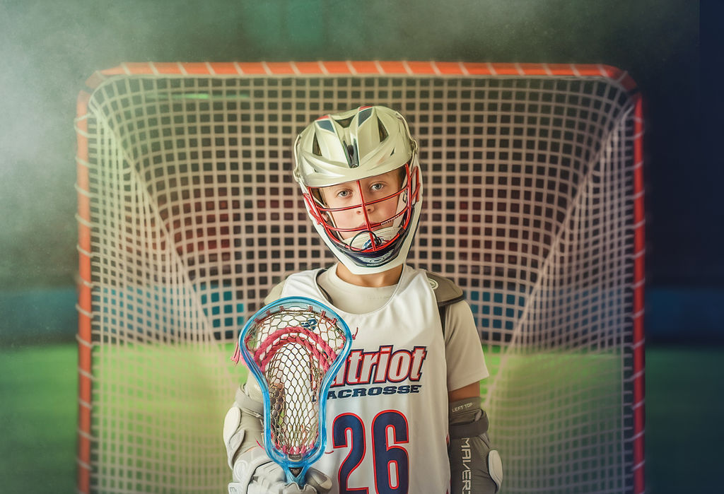Lacrosse At Night - Sweep Sizes Only
