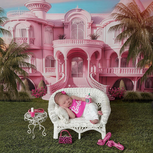 Magical Mansion - Grass Floor - 60x50" - Plus Sweep Option - Littles Collection