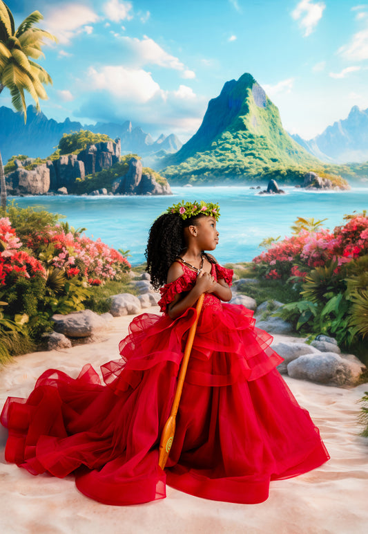 Moana's Island- With Sweep Option