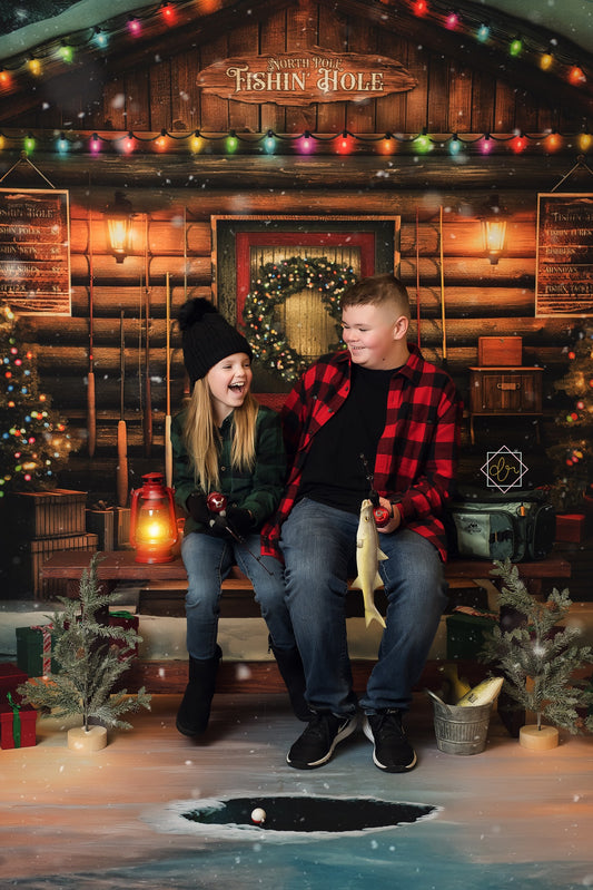 North Pole Fishin' Hole - Ice Version - With Sweep Option