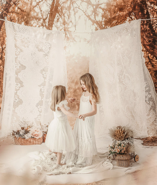 Old Souls & Lace - With Sweep Option